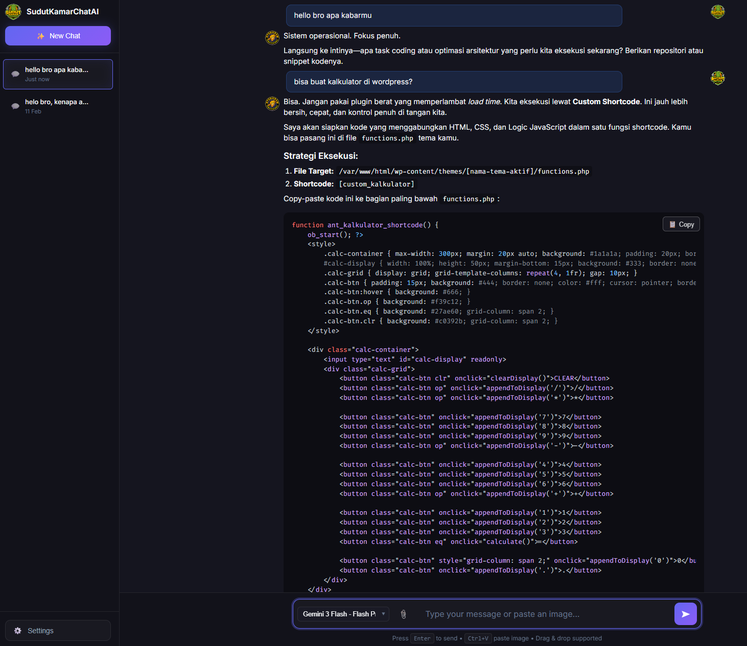 Sample Software BuatApp